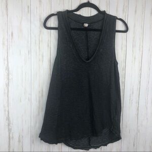 Free people we the free gray tank